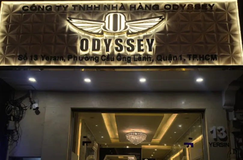 호치민 오딧세이 가라오케  (ODYSSEY KARAOKE) [한가라] 1군 간판