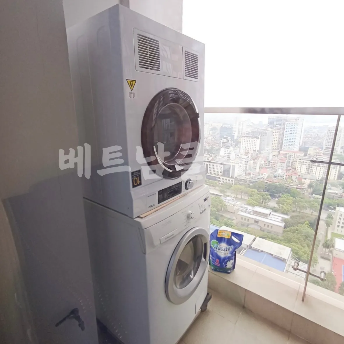 하노이 아파트 메트로폴리스 아파트 1룸 Vinhomes Metropolis Apartment 1room 세탁기건조기